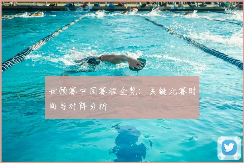 世预赛中国赛程全览：关键比赛时间与对阵分析